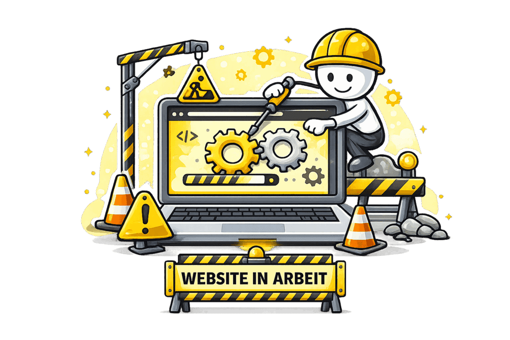 IT-Support & Betreuung website in arbeit icon